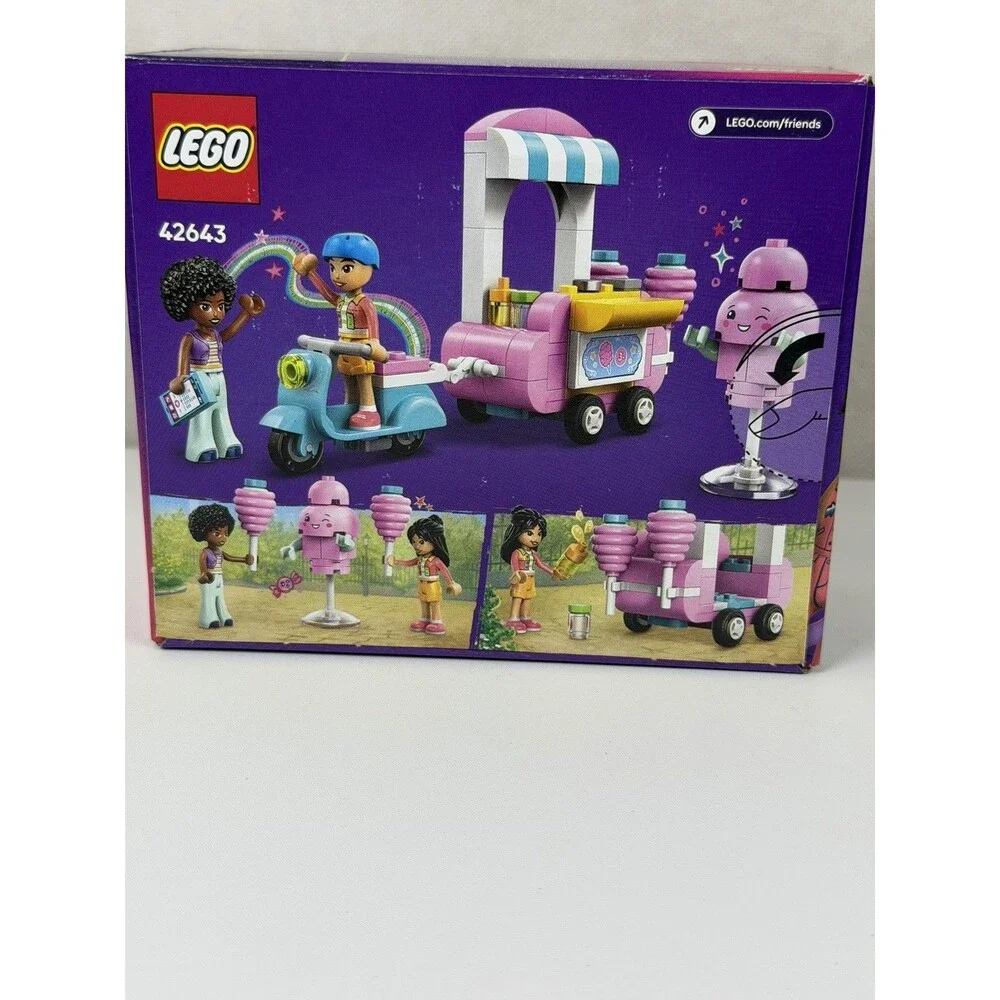 LEGO Friends Cotton Candy Stand and Scooter 42643 Building Set Brand New Sealed